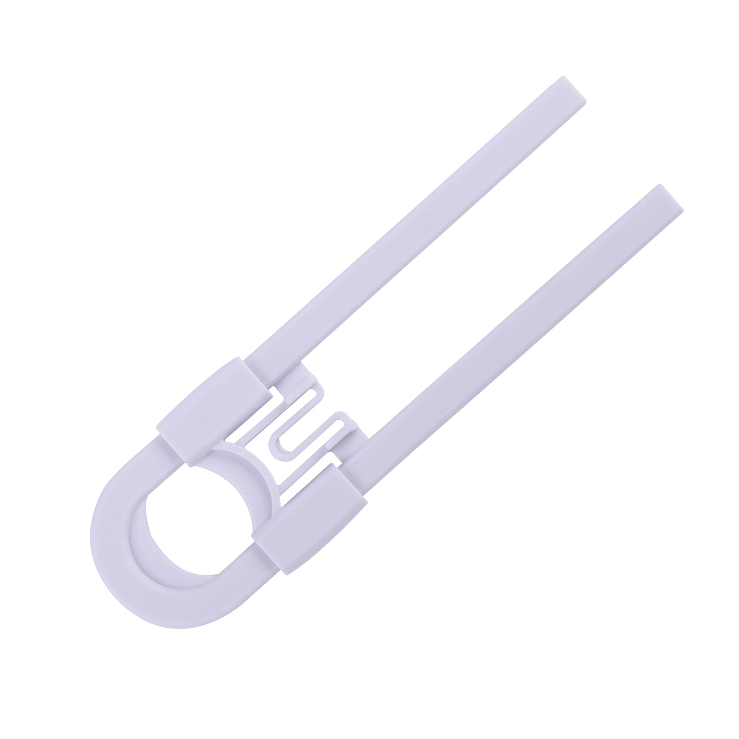 CUTESAFETY Sliding Cabinet Locks White (10 Pack)
