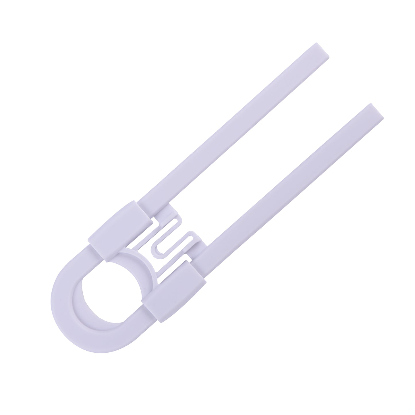 CUTESAFETY Sliding Cabinet Locks White (10 Pack)