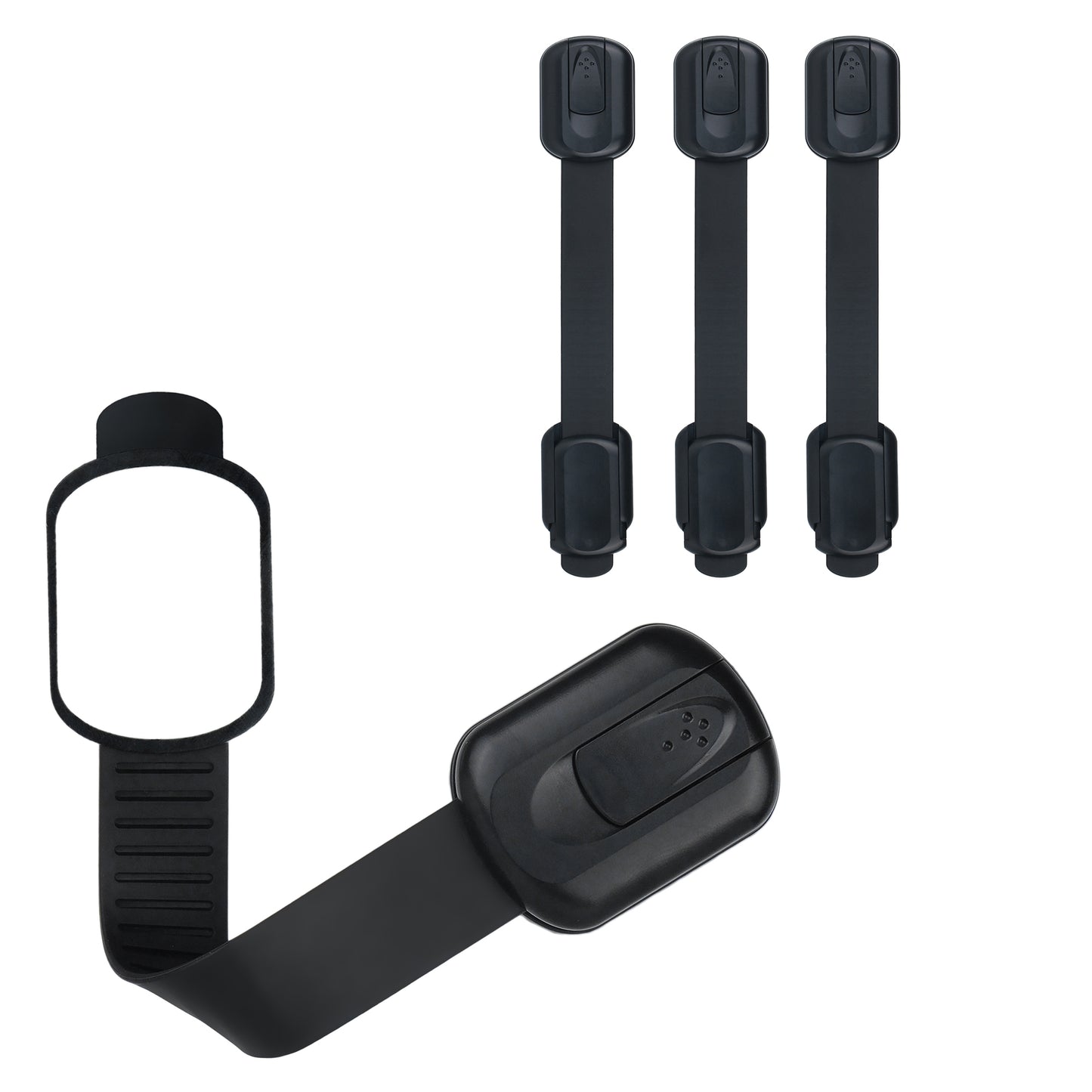 CUTESAFETY Child Safety Locks Black (4 Pack)