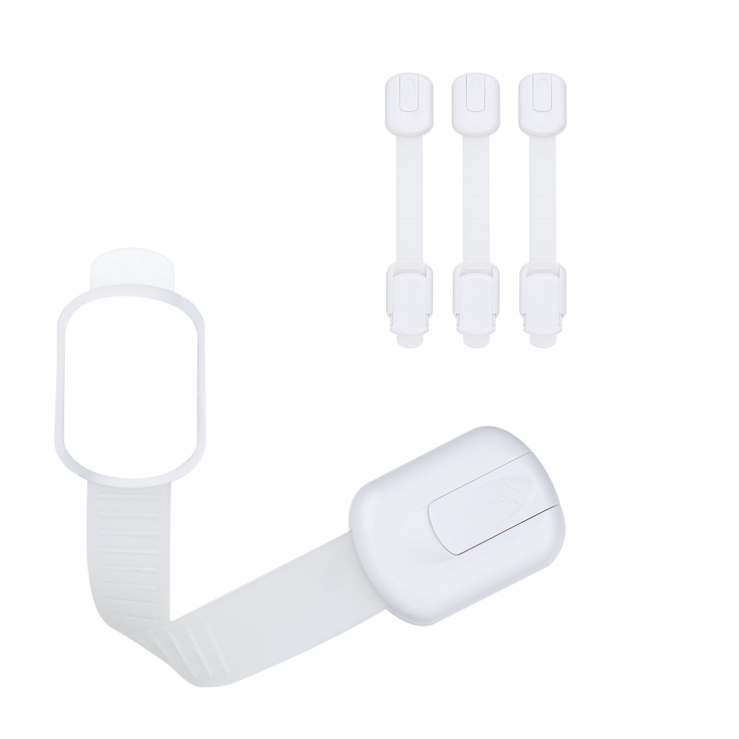 CUTESAFETY Child Safety Locks White (4 Pack)