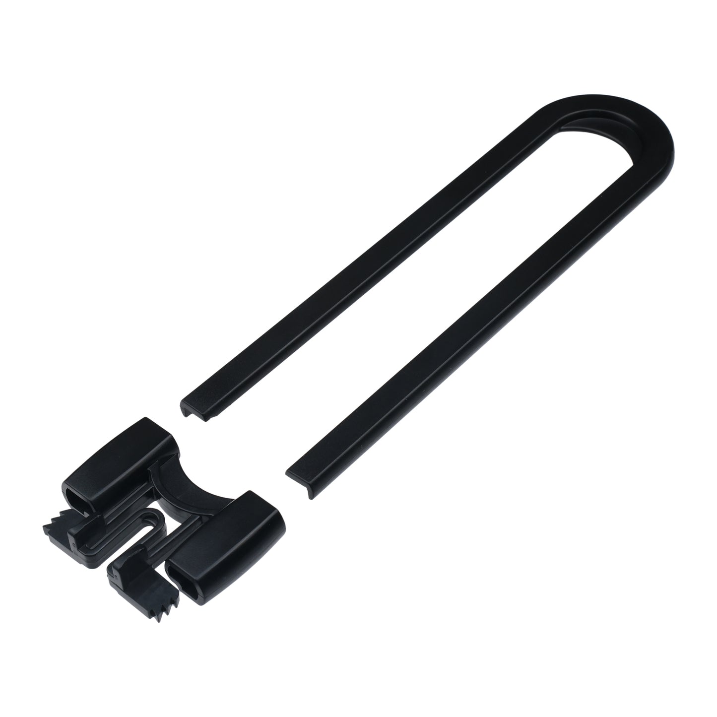 CUTESAFETY Sliding Cabinet Locks Black (2 Pack)