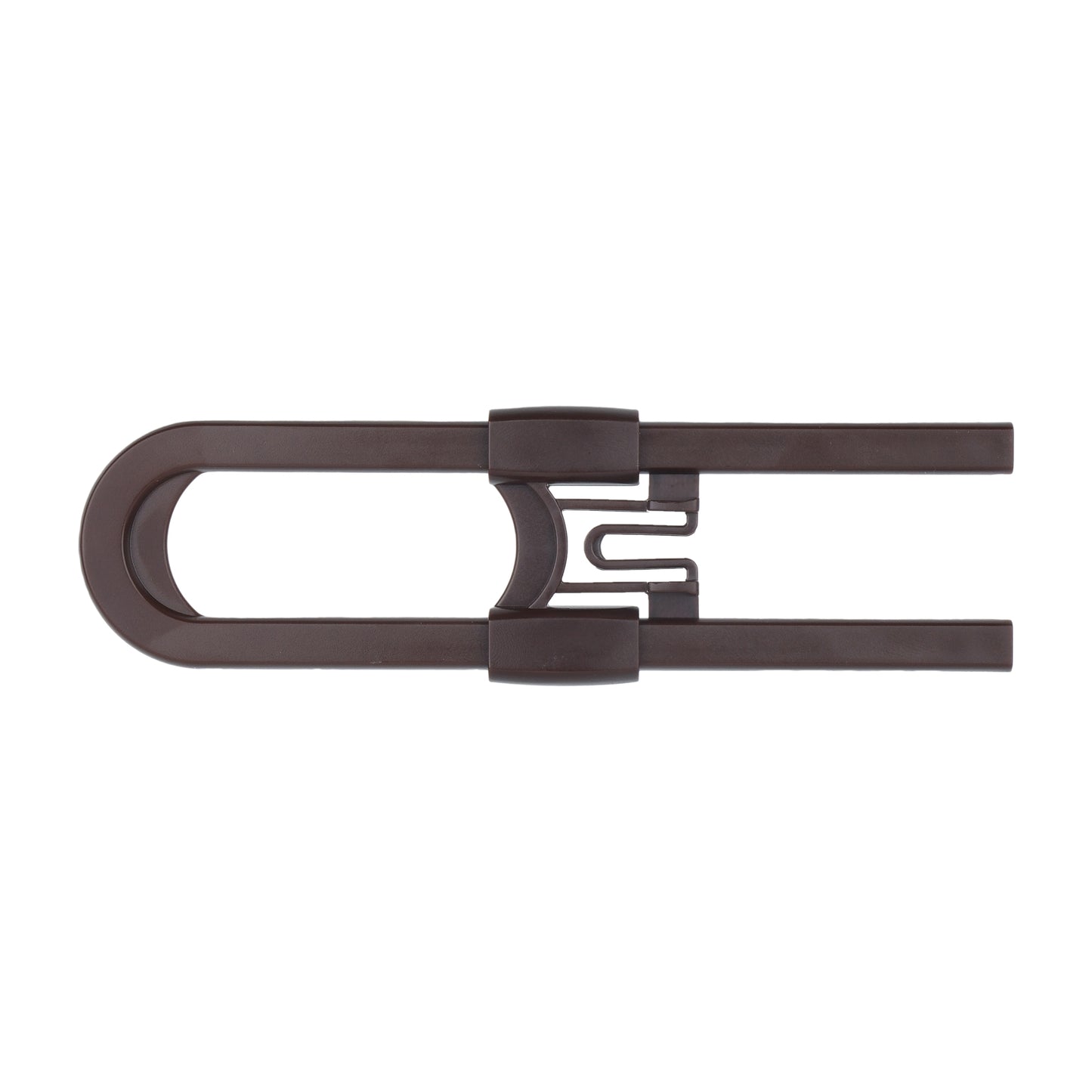CUTESAFETY Sliding Cabinet Locks Brown (2 Pack)