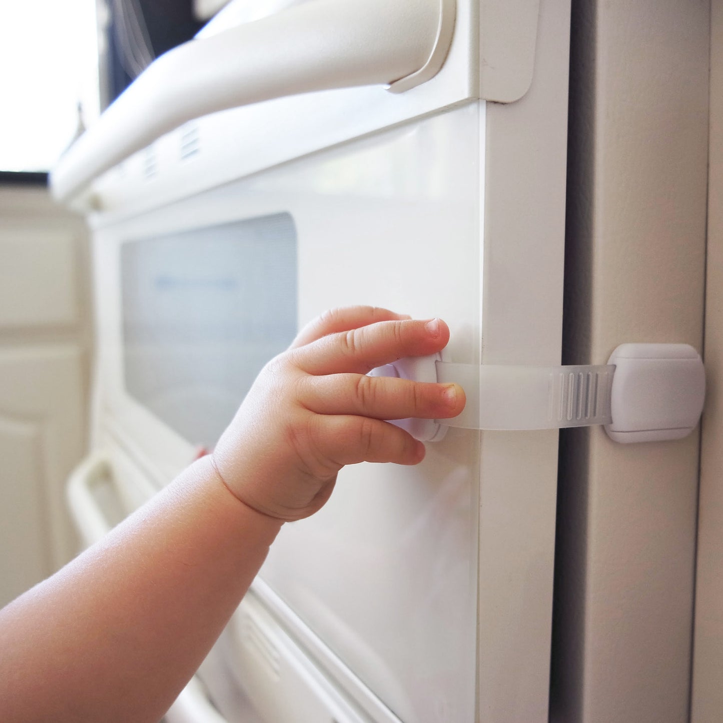 CUTESAFETY Child Safety Locks Gray (8 Pack)