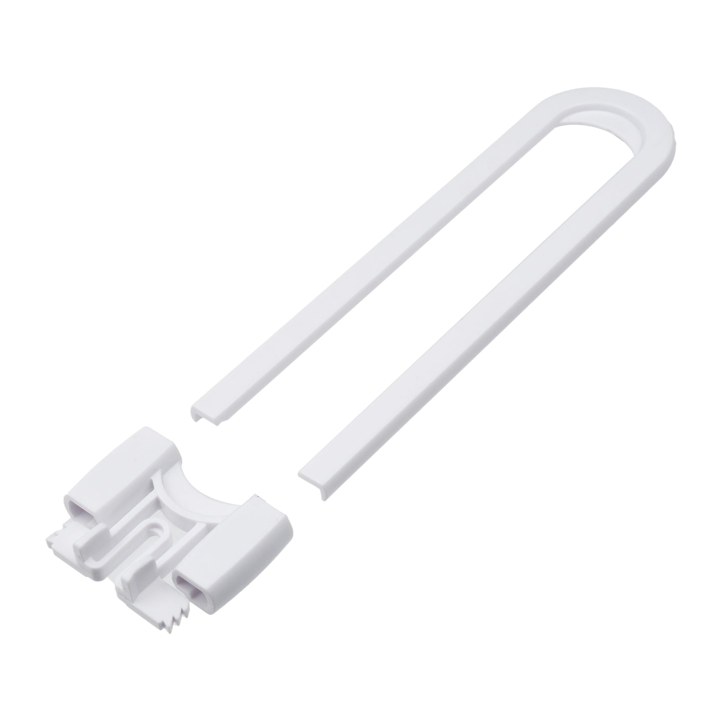 CUTESAFETY Sliding Cabinet Locks White (2 Pack)